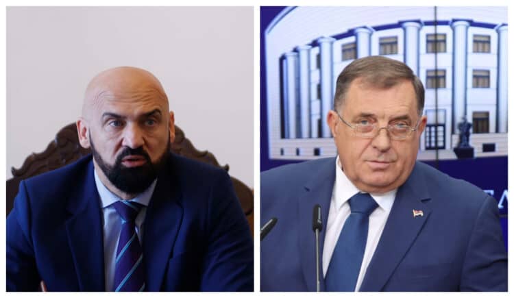Ministar MUP-a FBiH Ramo Isak na TV-u poručio da će uhapsiti Dodika, uzvratio mu Nešić: “‘Ako neko krene s oružjem, i tako smo ga spremni braniti” Dodika…'”