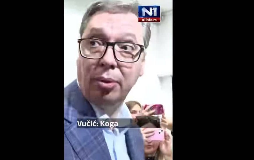Pogledajte snimak reakcije Vučića nakon pitanja novinarke koji se širi mrežama: “Ne tuče se narod, već batinaši tuku poštene ljude”