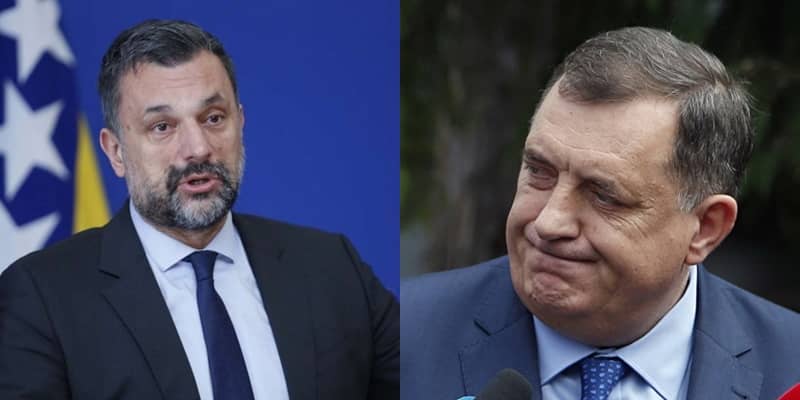Elmedin Konaković žustro odgovorio: Dodiku će biti sve gore, vjerovatno mora pitati Putina za dolazak na sastanak u Mostar
