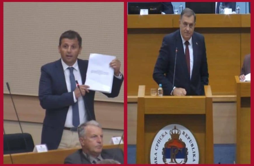 Veoma burno u NSRS: Vukanović imao oštre poruke za Beograd, Milorad Dodik ga gnusno vrijeđao