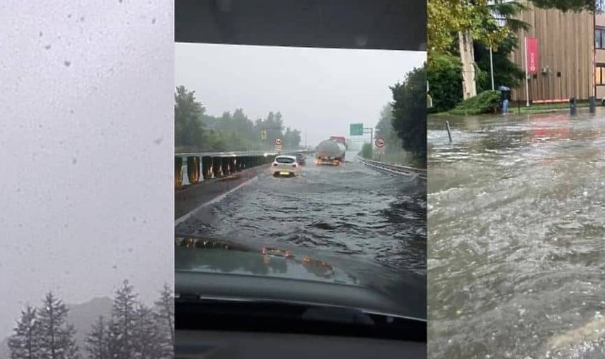 Hladna fronta i nevrijeme stigli u Sloveniju i Hrvatsku, pao je i snijeg: U BiH hladnije do 20 stepeni narednih dana