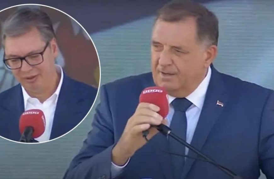 Milorad Dodik pred Aleksandrom Vučićem poručio: “Nećemo prihvatiti koncepcije koje urušavaju slobodu. Bez RS mi nemamo slobode”