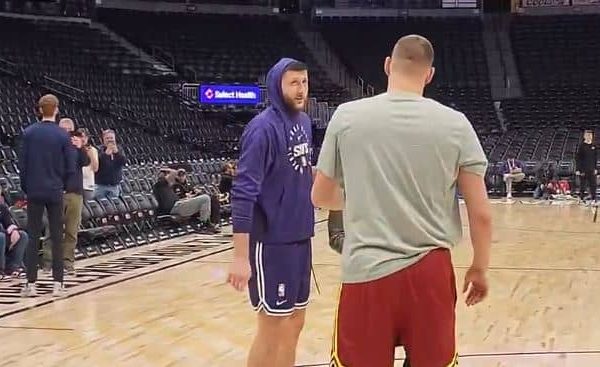 Pogledajte šta se desilo kada su se u NBA ligi vidjeli Nurkić i Jokić: Objavljen snimak!