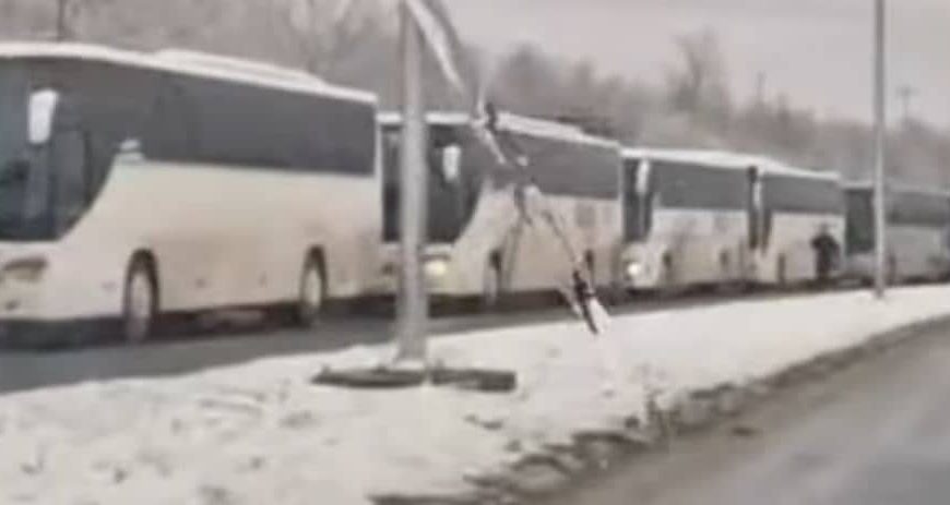 Pogledajte snimak: Kolone autobusa sa bh. tablicama ušle u Srbiju