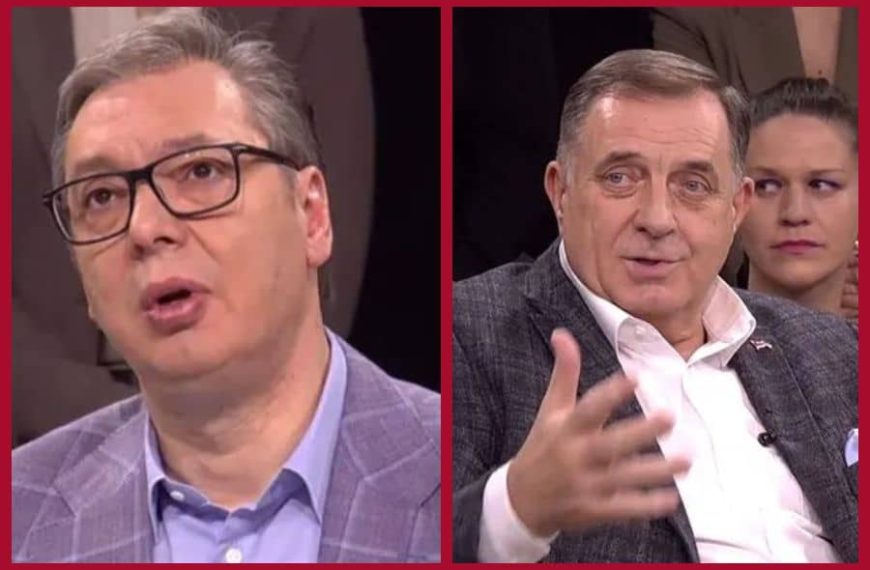 Gostovali zajedno na televiziji u Srbiji, muke Vučića dominirale nad Dodikovim: “A ti se Mile drži”