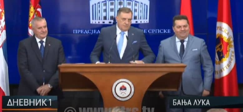 Milorad Dodik nije dao novinaru da postavi pitanje: “Šta me gledaš? Ajd’ bježi odavde!”